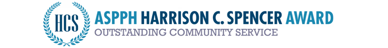 ASPPH Harrison C. Spencer Award logo